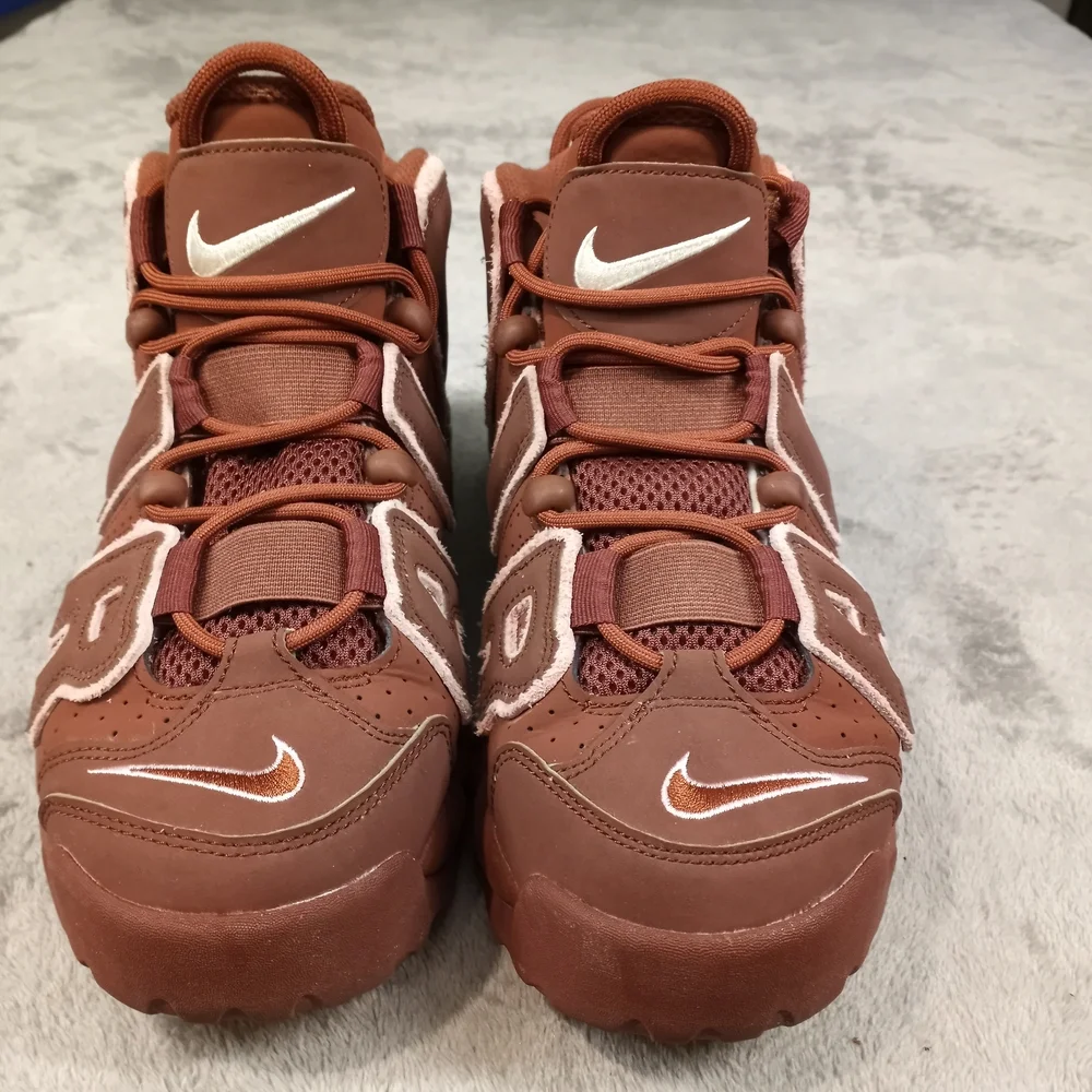 NIKE Men's MORE UPTEMPO 96 "DARK PONY-PINK SZ 8 - Picture 6 of 12